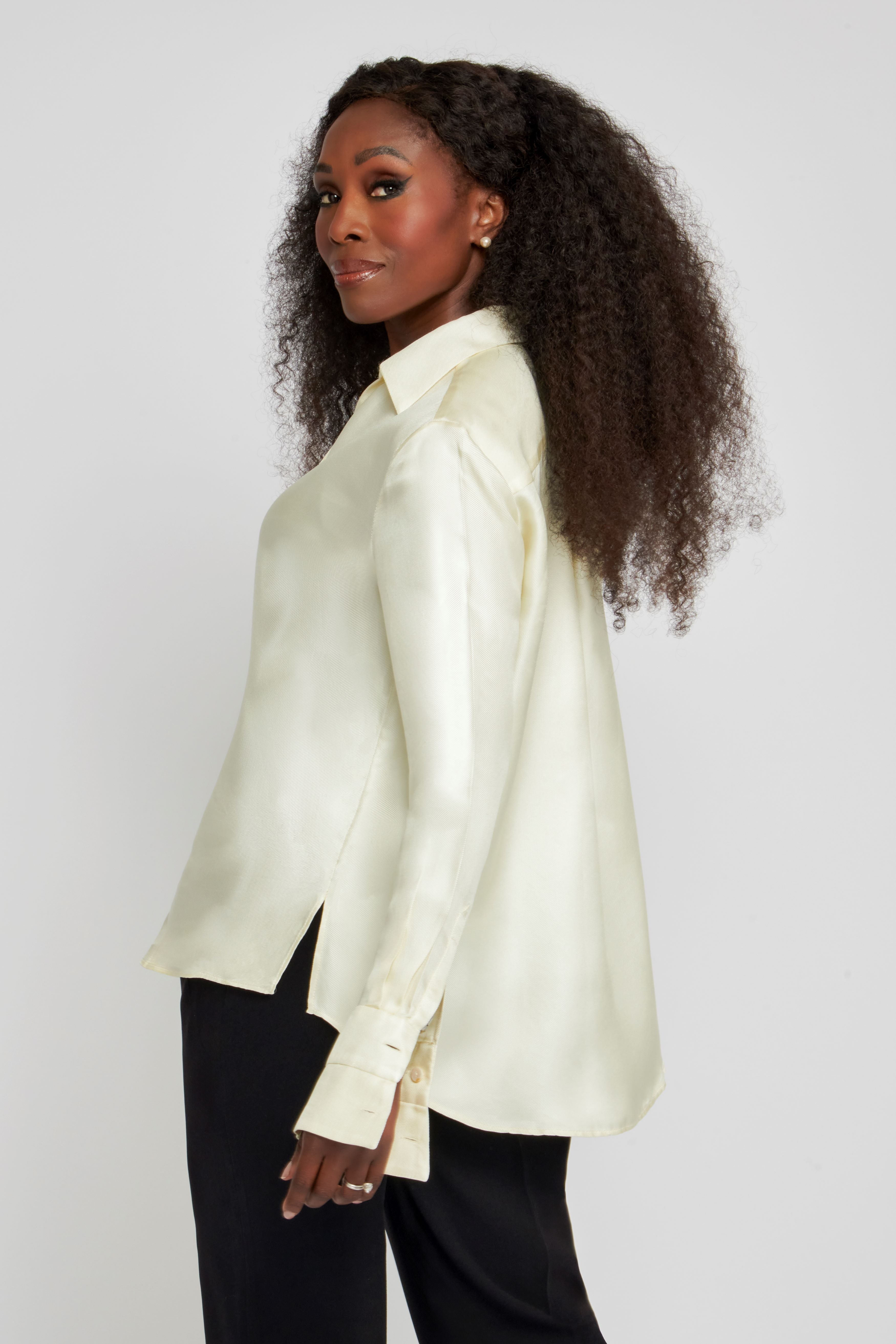 Ivory Twill Shirt